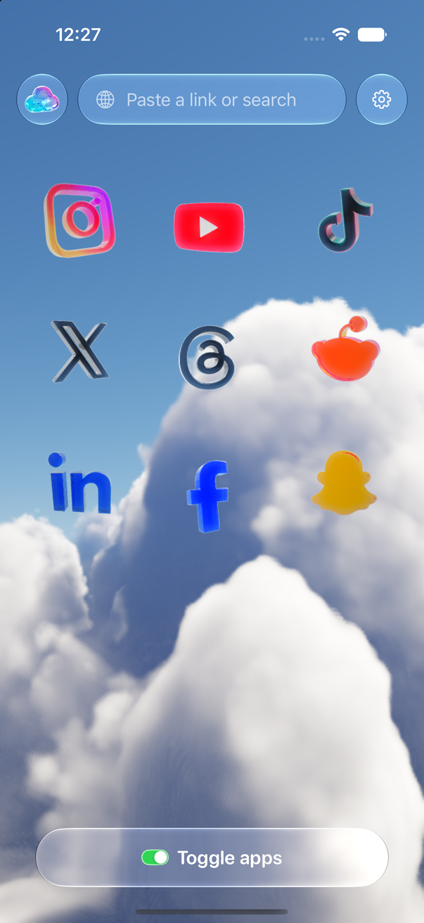 Toggle's launcher
